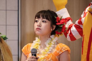 「アツいぜ! ロコモコ」キャンペーン発表会に出席した高橋みなみ