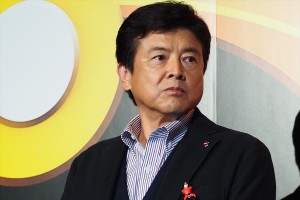 『インクレディブル・ファミリー』完成披露舞台挨拶イベントに登壇した三浦友和