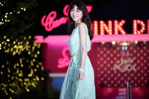 「CanCam×Tokyo Prince Hotel Night Pool」オープニングレセプションに登場した石川恋