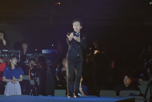 映画『コード・ブルー』完成披露試写会に登壇した浅利陽介
