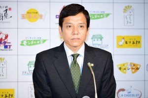 ドラマ『ラストチャンス 再生請負人』記者会見に出席した勝村政信