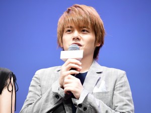 劇場アニメ『君の膵臓をたべたい』完成披露試写会に出席した内田雄馬