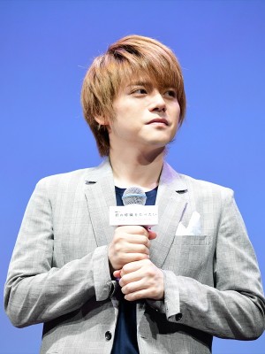 劇場アニメ『君の膵臓をたべたい』完成披露試写会に出席した内田雄馬