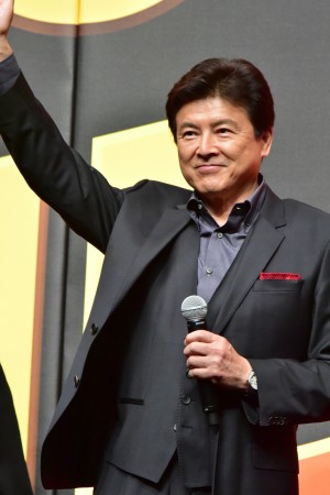 映画『インクレディブル・ファミリー』ジャパンプレミアに登壇した三浦友和