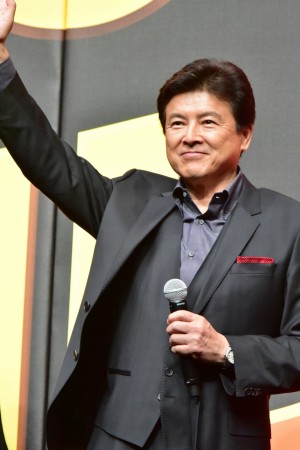 映画『インクレディブル・ファミリー』ジャパンプレミアに登壇した三浦友和