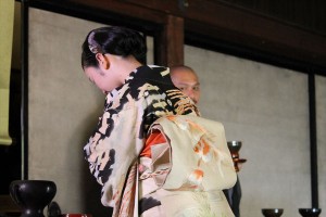 映画『日々是好日』完成披露イベントに出席した黒木華、樹木希林