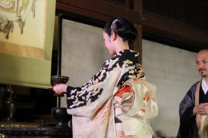 映画『日々是好日』完成披露イベントに出席した黒木華、樹木希林