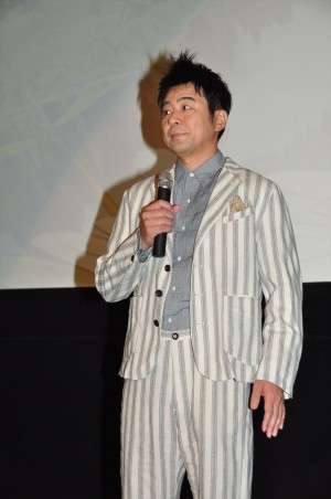 『劇場版 七つの大罪 天空の囚われ人』完成披露上映~ホーク生誕祭~に登場した有野晋哉(よゐこ)