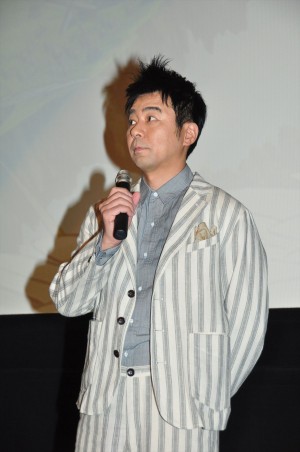 『劇場版 七つの大罪 天空の囚われ人』完成披露上映~ホーク生誕祭~に登場した有野晋哉(よゐこ)