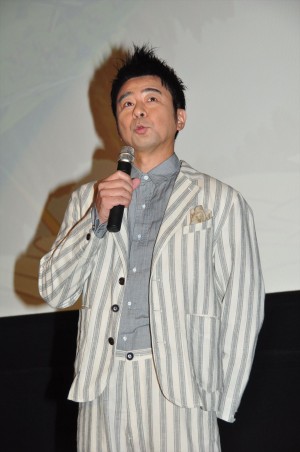 『劇場版 七つの大罪 天空の囚われ人』完成披露上映~ホーク生誕祭~に登場した有野晋哉(よゐこ)