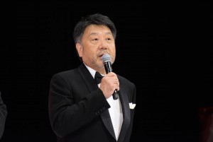 『検察側の罪人』完成披露試写会に登壇した原田眞人監督
