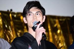 『銀魂2 掟は破るためにこそある』完成披露試写会に登壇した三浦春馬