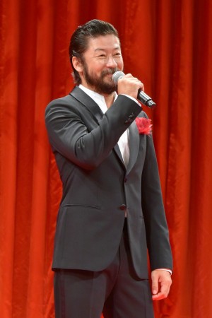 『累‐かさね‐』完成披露試写会に登壇した浅野忠信