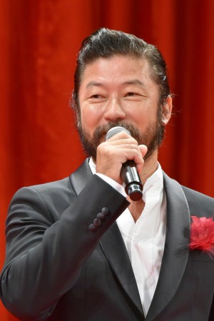 『累‐かさね‐』完成披露試写会に登壇した浅野忠信
