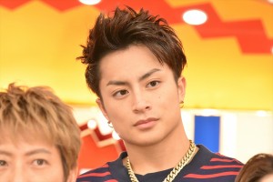 TBS特番『魂のドッキリ映像SP EXILE史上最悪の1日』収録後囲み取材にて、白濱亜嵐