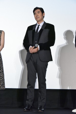 『響 ‐HIBIKI‐』初日舞台挨拶に登壇した高嶋政伸