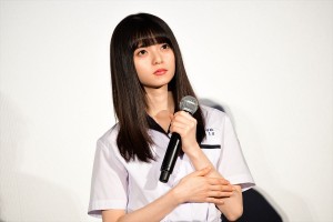 映画『あの頃、君を追いかけた』完成披露試写会に登壇した齋藤飛鳥