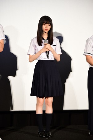 映画『あの頃、君を追いかけた』完成披露試写会に登壇した齋藤飛鳥