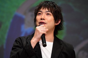 映画『体操しようよ』完成披露舞台挨拶に登壇した渡辺大知