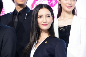 木曜ドラマ『リーガルV~元弁護士・小鳥遊翔子~』制作発表記者会見に登場した菜々緒