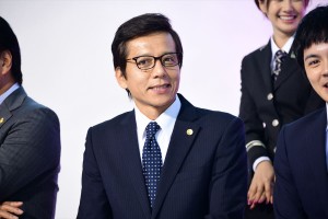 木曜ドラマ『リーガルV~元弁護士・小鳥遊翔子~』制作発表記者会見に登場した勝村政信