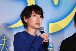 映画『オズランド 笑顔の魔法おしえます。』プレミア上映会に登壇した波瑠