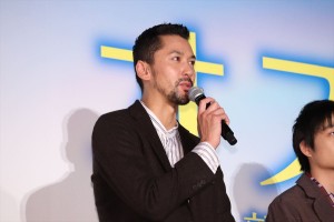映画『オズランド 笑顔の魔法おしえます。』プレミア上映会に登壇した深水元基