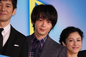 映画『オズランド 笑顔の魔法おしえます。』プレミア上映会に登壇した中村倫也