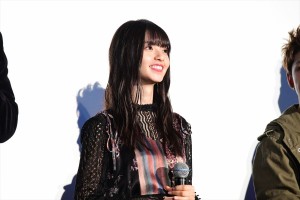 映画『あの頃、君を追いかけた』初日舞台挨拶に登壇した齋藤飛鳥