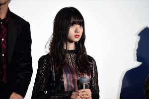 映画『あの頃、君を追いかけた』初日舞台挨拶に登壇した齋藤飛鳥