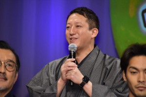 映画『ドラえもん のび太の月面探査記』製作発表会見に登壇した高橋茂雄(サバンナ)