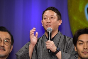 映画『ドラえもん のび太の月面探査記』製作発表会見に登壇した高橋茂雄(サバンナ)