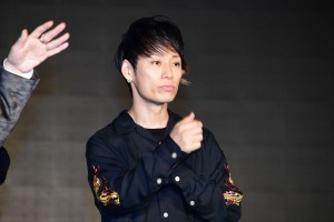 映画『ヴェノム』ジャパンプレミアイベントに登場したTAKUYA∞(UVERworld)