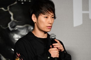 映画『ヴェノム』ジャパンプレミアイベントに登場したTAKUYA∞(UVERworld)