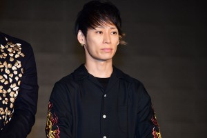 映画『ヴェノム』ジャパンプレミアイベントに登場したTAKUYA∞(UVERworld)