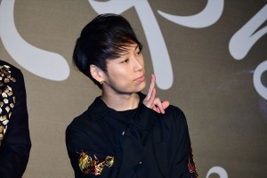 映画『ヴェノム』ジャパンプレミアイベントに登場したTAKUYA∞(UVERworld)