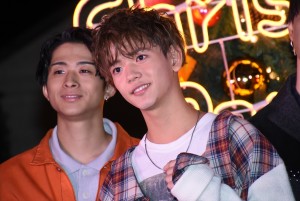 「Sunshine City Christmas Party!」点灯式に参加したFANTASTICSの中島颯太