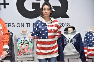 『GAP+GQ THE COOLEST DESIGNERS ON THE PLANET PRESS EVENT』に登場した紅蘭