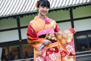 2019年オスカープロモーション晴れ着撮影会に登場した本田望結