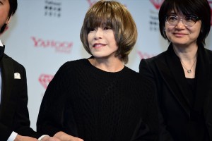 「Yahoo!検索大賞2018」発表会に登場した北川悦吏子