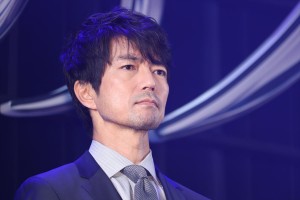 『連続ドラマW 孤高のメス』完成披露試写会に登場した仲村トオル