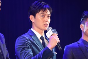 『連続ドラマW 孤高のメス』完成披露試写会に登場した工藤阿須加