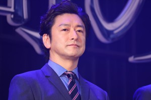 『連続ドラマW 孤高のメス』完成披露試写会に登場した石丸幹二