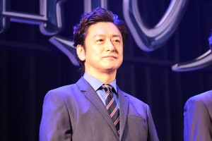 『連続ドラマW 孤高のメス』完成披露試写会に登場した石丸幹二