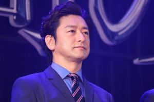 『連続ドラマW 孤高のメス』完成披露試写会に登場した石丸幹二