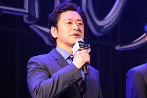『連続ドラマW 孤高のメス』完成披露試写会に登場した石丸幹二