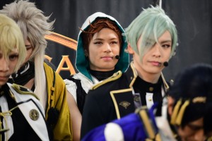 ミュージカル『刀剣乱舞』 ~真剣乱舞祭2018~ 最終公演前会見に登壇した岩融(佐伯大地)