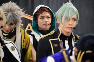 ミュージカル『刀剣乱舞』 ~真剣乱舞祭2018~ 最終公演前会見に登壇した岩融(佐伯大地)