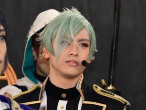 ミュージカル『刀剣乱舞』 ~真剣乱舞祭2018~ 最終公演前会見に登壇した膝丸(高野洸)