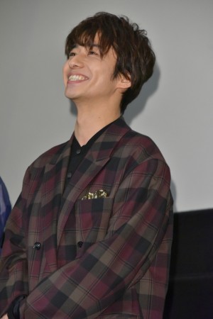 映画『平成仮面ライダー20作記念 仮面ライダー平成ジェネレーションズFOREVER』初日舞台挨拶に登壇した武田航平